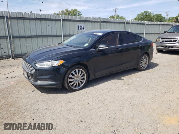 2014 Ford Fusion SE with VIN 3FA6P0HD5ER300367, listed as a Copart auction lot 53481855 with 165,226 mi miles and Salvage Title. Bid and sale history available at carsss.com. Image 1.