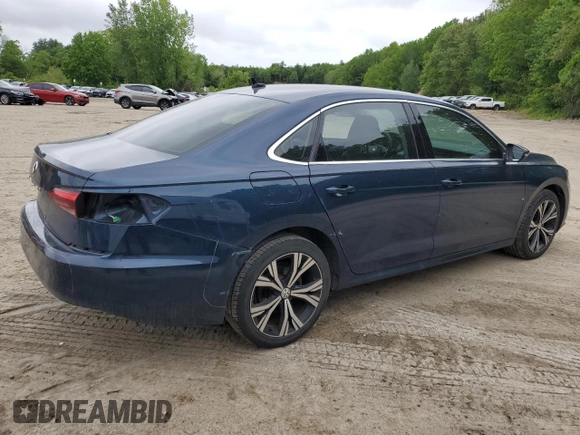 2021 Volkswagen Passat SE with VIN 1VWSA7A33MC012944, listed as a Copart auction lot 57337345 with 100,641 mi miles and Non repairable. Bid and sale history available at DreamBid. Image 3.