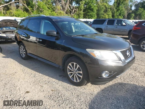 2015 Nissan Pathfinder SV with VIN 5N1AR2MN2FC626602, listed as a Copart auction lot 51052895 with 116,712 mi miles and Salvage title. Bid and sale history available at DreamBid. Image 4.