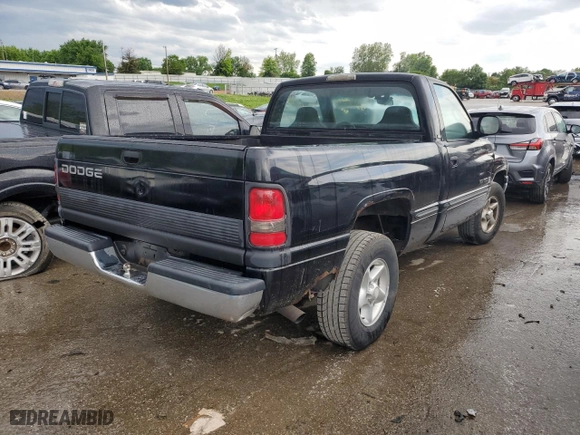 1999 Dodge Ram 1500 with VIN 1B7HC16Y5XS322256, listed as a Copart auction lot 53810594 with 148,172 mi miles and Clean Title. Bid and sale history available at carsss.com. Image 3.