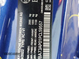 2023 BMW 4 Series 430i xDrive z VIN WBA73AP01PCL59557, wystawiony jako Copart lot #76059444 z przebiegiem 16 782 mil mil oraz Szkoda całkowita • Salvage title. Historia ofert i sprzedaży dostępna na DreamBid. Obrazek 13.