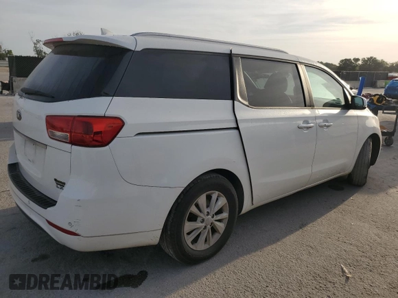 2017 Kia Sedona LX with VIN KNDMB5C13H6254579, listed as a Copart auction lot 53925035 with 170,854 mi miles and Clean Title. Bid and sale history available at carsss.com. Image 3.