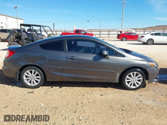 2012 Honda Civic Cpe EX with VIN 2HGFG3B8XCH550429, listed as a IAAI auction lot 41387936 with 176,432 mi miles. Bid and sale history available at carsss.com. Image 13.