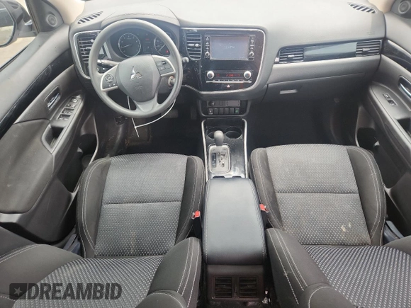 2020 Mitsubishi Outlander ES with VIN JA4AD2A32LZ046985, listed as a Copart auction lot 60805545 with 59,223 mi miles and Salvage title. Bid and sale history available at DreamBid. Image 8.