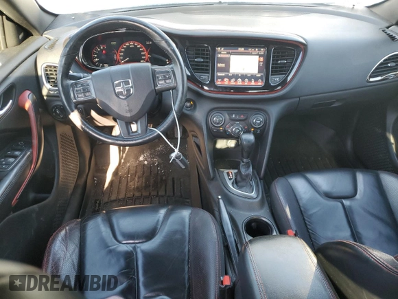 2016 Dodge Dart GT with VIN 1C3CDFEB2GD584973, listed as a Copart auction lot 88126425 with 100,430 mi miles and Salvage Title. Bid and sale history available at DreamBid. Image 8.