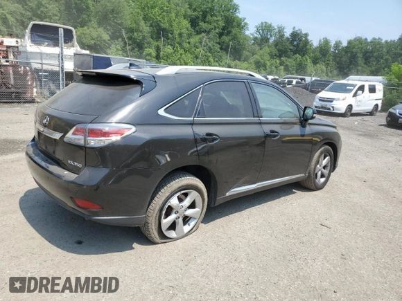 2015 Lexus RX 350 with VIN 2T2BK1BA7FC334891, listed as a Copart auction lot 60450545 with 210,500 mi miles and Salvage title. Bid and sale history available at DreamBid. Image 3.