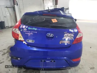 2013 Hyundai Accent GS with VIN KMHCT5AE9DU135340, listed as a Copart auction lot 50992305 with Not provided miles and Salvage title. Bid and sale history available at DreamBid. Image 6.