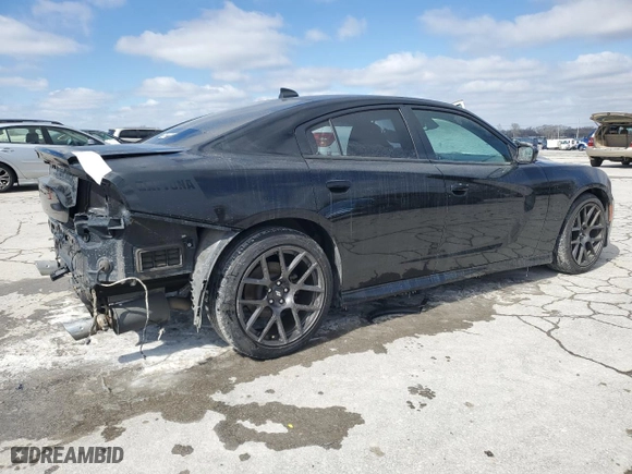 2017 Dodge Charger R/T with VIN 2C3CDXCT5HH631371, listed as a Copart auction lot 45690355 with 89,112 mi miles and Salvage Title. Bid and sale history available at carsss.com. Image 3.