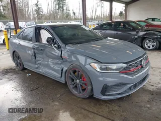2019 Volkswagen Jetta GLI S with VIN 3VW6T7BU5KM153075, listed as a IAAI auction lot 41602869 with 81,821 mi miles and . Bid and sale history available at DreamBid. Image 1.
