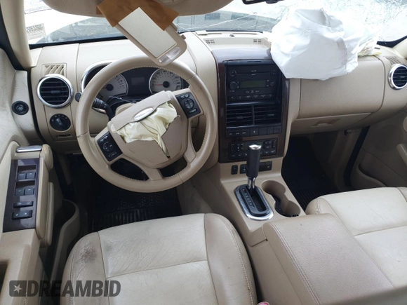 2007 Ford Explorer Limited с VIN 1FMEU65E27UB84356, выставлен на аукционе Copart как лот 51109995 с пробегом 127 185 миль миль и Списание • Salvage title. История ставок и продаж доступна на DreamBid. Изображение 8.