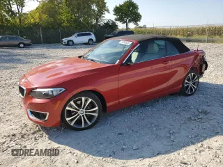 2016 BMW 2 Series 228i xDrive with VIN WBA1L9C54GV325722, listed as a Copart auction lot 71993534 with 117,467 mi miles and Salvage Title. Bid and sale history available at carsss.com. Image 1.
