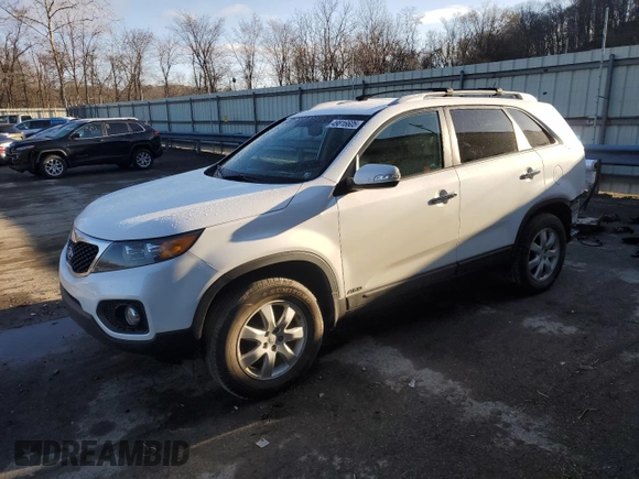 2011 Kia Sorento LX with VIN 5XYKTCA13BG164946, listed as a Copart auction lot 49816605 with 81,404 mi miles and Salvage Title. Bid and sale history available at DreamBid. Image 1.