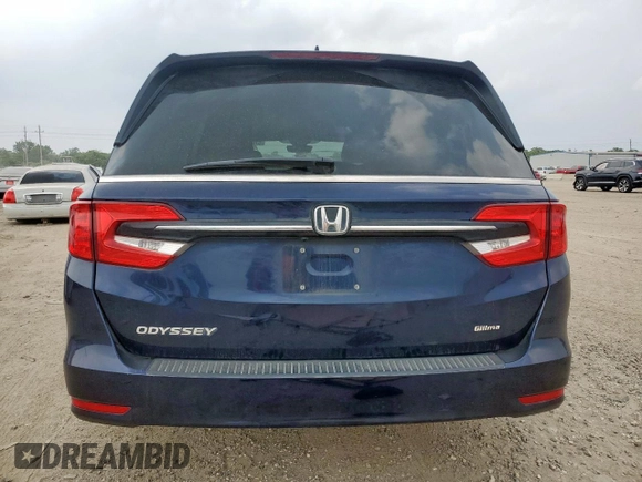 2023 Honda Odyssey EX-L с VIN 5FNRL6H64PB079338, выставлен на аукционе Copart как лот 57666505 с пробегом 39 807 миль миль и Списание • Salvage title. История ставок и продаж доступна на DreamBid. Изображение 6.