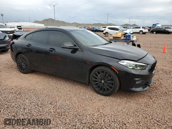 2020 BMW 2 Series 228i xDrive with VIN WBA73AK00L7F76613, listed as a Copart auction lot 41876374 with 34,564 mi miles. Bid and sale history available at carsss.com. Image 4.