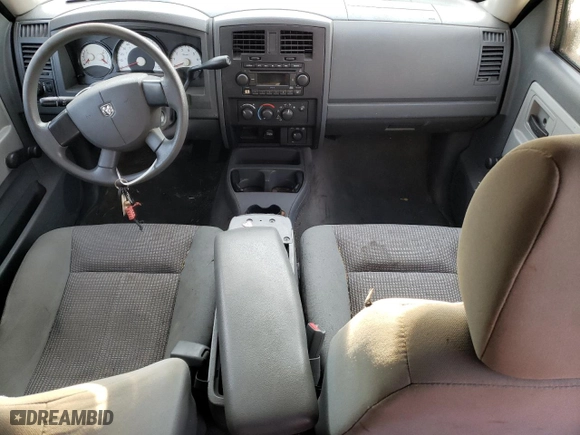 2007 Dodge Dakota ST with VIN 1D7HW28PX7S227456, listed as a Copart auction lot 71838704 with 113,928 mi miles and Salvage Title. Bid and sale history available at carsss.com. Image 8.