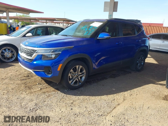 2021 Kia Seltos S with VIN KNDEU2AA3M7204172, listed as a IAAI auction lot 41977404 with 75,982 mi miles and . Bid and sale history available at DreamBid. Image 2.