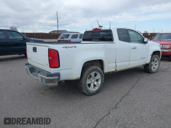 2022 Chevrolet Colorado 4WD LT with VIN 1GCHTCEA0N1249378, listed as a IAAI auction lot 41733075 with 37,641 mi miles and . Bid and sale history available at DreamBid. Image 4.