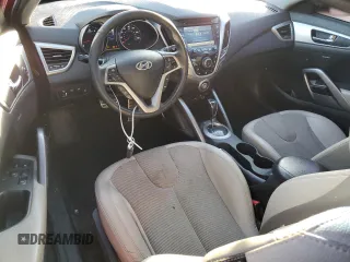 2012 Hyundai Veloster w/Black Int with VIN KMHTC6AD3CU071629, listed as a Copart auction lot 50325325 with 64,351 mi miles and Salvage title. Bid and sale history available at DreamBid. Image 8.