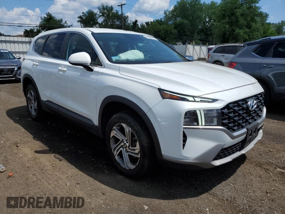 2021 Hyundai Santa Fe SE with VIN 5NMS1DAJ7MH324850, listed as a Copart auction lot 64805225 with 62,009 mi miles and Salvage title. Bid and sale history available at DreamBid. Image 4.