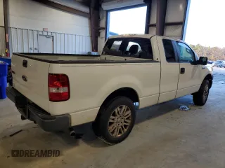 2008 Ford F-150 XLT with VIN 1FTPX12568FC07154, listed as a Copart auction lot 42030185 with 290,918 mi miles and Salvage Title. Bid and sale history available at carsss.com. Image 3.
