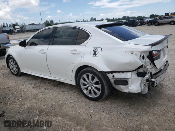 2016 Lexus GS 200t with VIN JTHBA1BL0GA002420, listed as a Copart auction lot 65318375 with 125,494 mi miles and Salvage title. Bid and sale history available at DreamBid. Image 2.