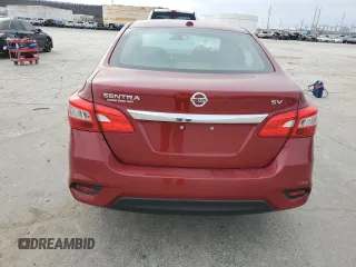 2019 Nissan Sentra SV with VIN 3N1AB7AP9KY225371, listed as a Copart auction lot 48354345 with 92,611 mi miles and Salvage Title. Bid and sale history available at DreamBid. Image 6.