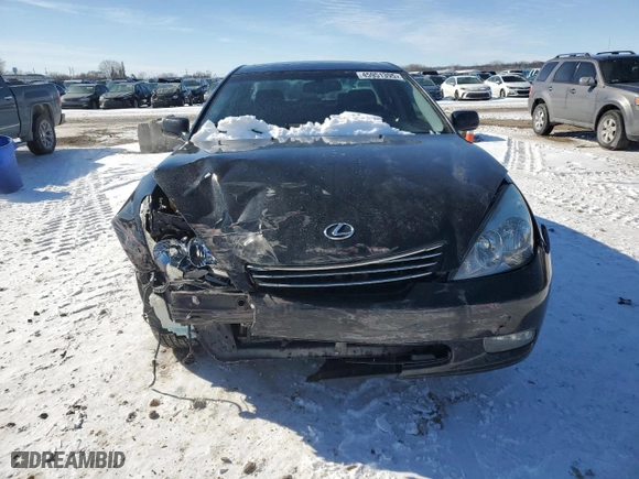 2003 Lexus ES 300 with VIN JTHBF30GX30121708, listed as a Copart auction lot 45951395 with 172,344 mi miles and Salvage Title. Bid and sale history available at carsss.com. Image 5.