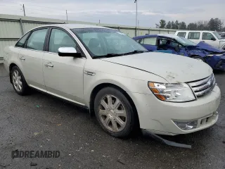 2008 Ford Taurus Limited with VIN 1FAHP25W08G154062, listed as a Copart auction lot 81440714 with 123,460 mi miles and Salvage Title. Bid and sale history available at carsss.com. Image 4.