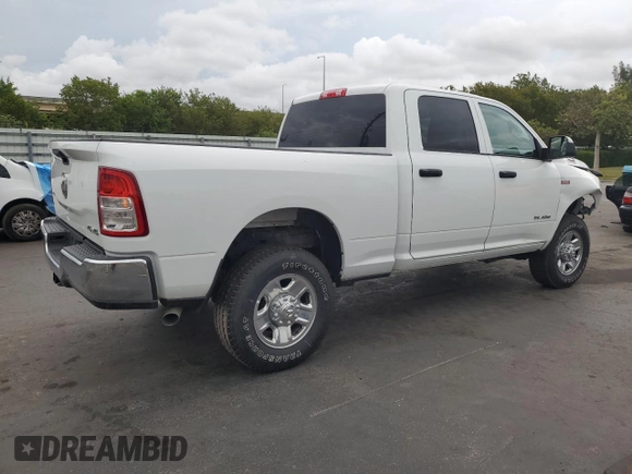 2022 Ram 2500 Tradesman z VIN 3C6UR5CJ2NG441695, wystawiony jako Copart lot #55985655 z przebiegiem 2 632 mil mil oraz Szkoda całkowita • Salvage title. Historia ofert i sprzedaży dostępna na DreamBid. Obrazek 3.