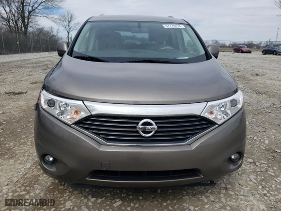 2017 Nissan Quest SV with VIN JN8AE2KP2H9166270, listed as a Copart auction lot 47776123 with 134,492 mi miles and Non Repairable. Bid and sale history available at carsss.com. Image 5.