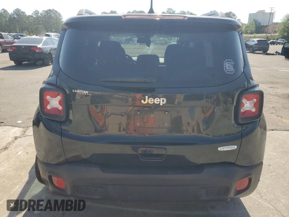 2018 Jeep Renegade Latitude z VIN ZACCJABB5JPJ52928, wystawiony jako Copart lot #55433545 z przebiegiem 50 904 mil mil oraz Szkoda całkowita • Salvage title. Historia ofert i sprzedaży dostępna na DreamBid. Obrazek 6.