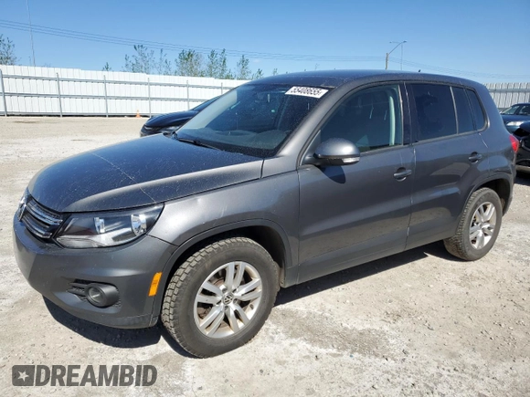 2012 Volkswagen Tiguan SE z VIN WVGAV7AX2CW004364, wystawiony jako Copart lot #55408655 z przebiegiem 271 198 mil mil oraz Szkoda całkowita • Salvage title. Historia ofert i sprzedaży dostępna na DreamBid. Obrazek 1.