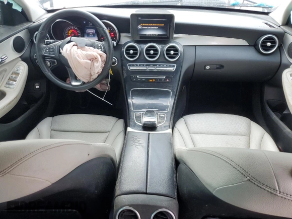 2016 Mercedes-Benz C 300 with VIN 55SWF4JB2GU149536, listed as a Copart auction lot 64976105 with 116,220 mi miles and Clean title. Bid and sale history available at DreamBid. Image 8.