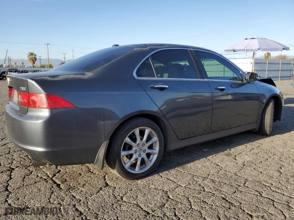 2007 Acura TSX Navi with VIN JH4CL96947C005496, listed as a Copart auction lot 47658235 with 167,182 mi miles and Salvage Title. Bid and sale history available at carsss.com. Image 3.