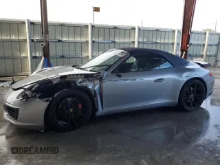 2017 Porsche 911 Carrera S with VIN WP0CB2A91HS155902, listed as a Copart auction lot 66079094 with 133,153 mi miles and Salvage Title. Bid and sale history available at carsss.com. Image 1.