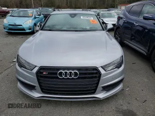 2016 Audi S7 with VIN WAUW2AFC7GN066938, listed as a Copart auction lot 45949684 with 0 mi miles and Salvage Title. Bid and sale history available at carsss.com. Image 5.