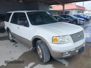 2003 Ford Expedition Eddie Bauer with VIN 1FMEU17W73LC16937, listed as a IAAI auction lot 42631651 with 203,144 mi miles and . Bid and sale history available at DreamBid. Image 6.