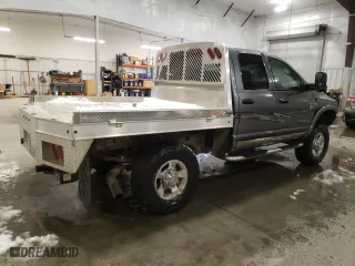 2007 Dodge Ram 2500 Laramie with VIN 1D7KS28A07J585460, listed as a Copart auction lot 88041955 with 183,513 mi miles and Salvage Title. Bid and sale history available at carsss.com. Image 3.
