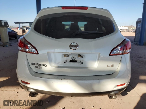 2011 Nissan Murano S with VIN JN8AZ1MU4BW068688, listed as a Copart auction lot 83837284 with 154,782 mi miles and Salvage Title. Bid and sale history available at carsss.com. Image 6.