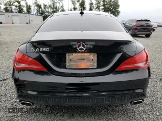 2014 Mercedes-Benz CLA 250 with VIN WDDSJ4EB2EN127758, listed as a Copart auction lot 62416755 with 93,055 mi miles and Salvage title. Bid and sale history available at DreamBid. Image 6.