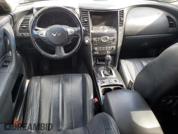 2013 Infiniti FX with VIN JN8CS1MU0DM140661, listed as a Copart auction lot 56652205 with Not provided miles and Salvage title. Bid and sale history available at DreamBid. Image 8.