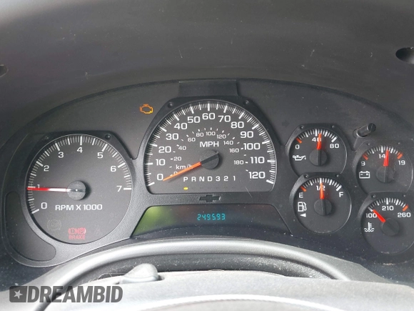 2009 Chevrolet TrailBlazer 1LT with VIN 1GNDS33S692131369, listed as a IAAI auction lot 42036301 with 249,593 mi miles and . Bid and sale history available at DreamBid. Image 7.