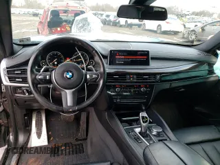 2019 BMW X6 xDrive35i with VIN 5UXKU2C50K0Z64082, listed as a Copart auction lot 37457053 with 63,228 mi miles. Bid and sale history available at carsss.com. Image 8.