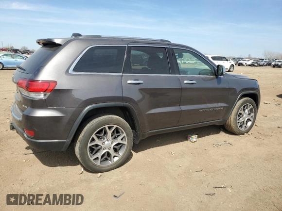 2020 Jeep Grand Cherokee Limited with VIN 1C4RJFBG7LC433948, listed as a Copart auction lot 53303595 with 48,805 mi miles and Salvage title. Bid and sale history available at DreamBid. Image 3.