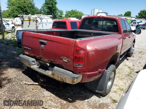 2006 Dodge 3500 SLT with VIN 3D7MX48CX6G279261, listed as a Copart auction lot 58109754 with 243,342 mi miles and Non repairable. Bid and sale history available at DreamBid. Image 3.