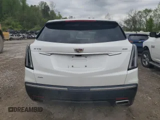 2023 Cadillac XT5 AWD Sport with VIN 1GYKNGRS4PZ176086, listed as a Copart auction lot 53955535 with 15,709 mi miles and Salvage title. Bid and sale history available at DreamBid. Image 6.