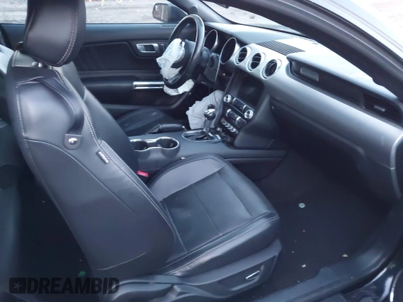 2019 Ford Mustang EcoBoost with VIN 1FA6P8TH0K5150594, listed as a IAAI auction lot 40997411 with 91,603 mi miles and . Bid and sale history available at carsss.com. Image 5.
