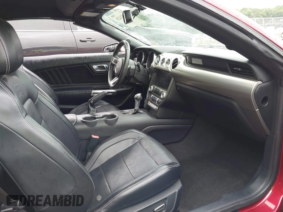 2015 Ford Mustang EcoBoost Premium with VIN 1FATP8UH2F5367670, listed as a IAAI auction lot 42431420 with 108,081 mi miles and . Bid and sale history available at DreamBid. Image 5.