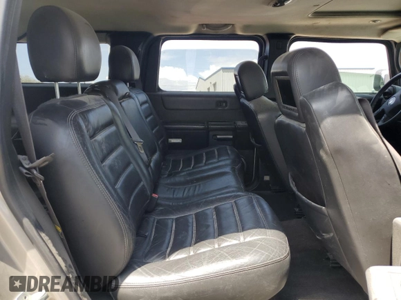 2005 Hummer H2 SUV z VIN 5GRGN23U45H118439, wystawiony jako Copart lot #54339065 z przebiegiem 382 791 mil mil oraz Szkoda całkowita • Salvage title. Historia ofert i sprzedaży dostępna na DreamBid. Obrazek 10.