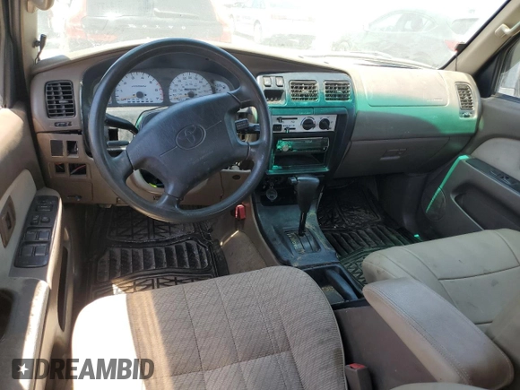 1998 Toyota 4Runner with VIN JT3GM84R0W0027416, listed as a Copart auction lot 58715195 with 319,996 mi miles and Salvage title. Bid and sale history available at DreamBid. Image 8.